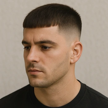 french crop taper fade haircut