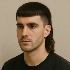 French crop top mullet