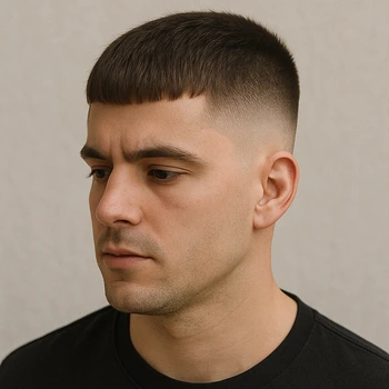 high taper french crop