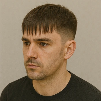 Long French Crop haircut