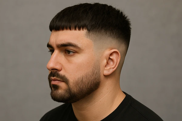 a man with french crop edgar