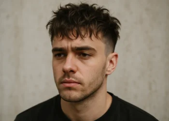 a man having french crop messy fringe