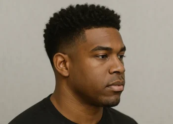 french crop with beard