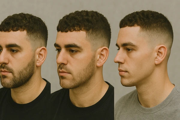 low mid high buzzcut french crop