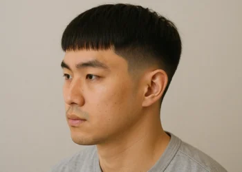 a man with asian french crop