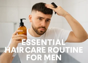 hair care routine for men