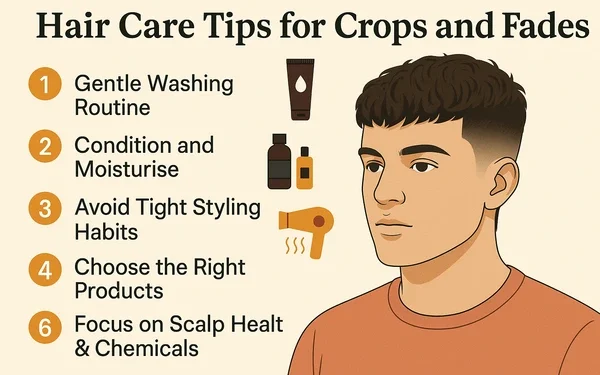 hair care tips for crops and fades