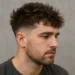 messy french crop fade haircut