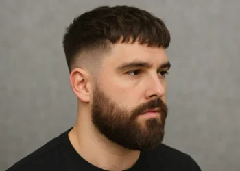 Textured French Crop with Beard