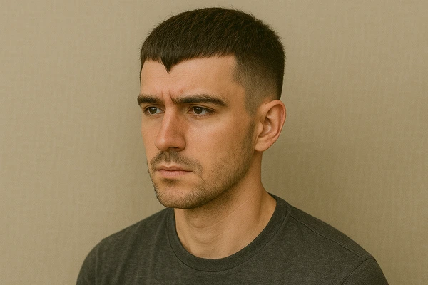 french crop widows peak