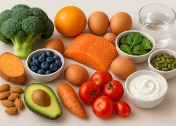 foods that naturally improve hair growth skin glow